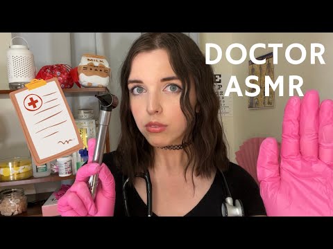 ASMR Classic Doctor Checkup Roleplay 💊(Ears, Eyes, Body Issues) | Whispering, INTENSE TINGLES