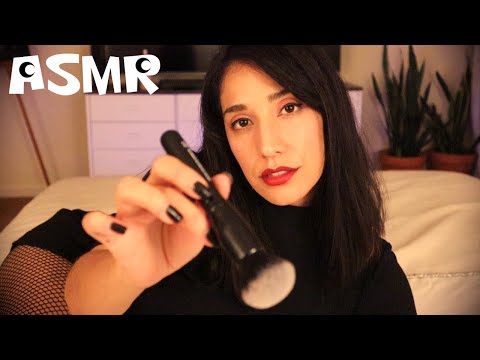 ASMR Girlfriend Brushes Your Face | Mic Brushing | Sleep Inducing