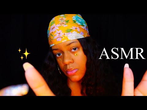ASMR - inaudible personal attention ♡✨ close up touching/assessing your face ✨ (so tingly!!)