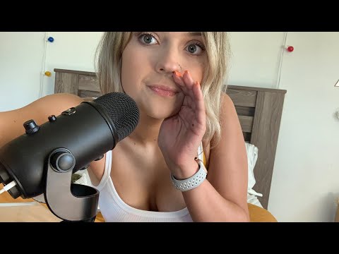 ASMR// PURE INAUDIBLE WHISPERING VIDEO, mouth sounds with all inaudible whispering