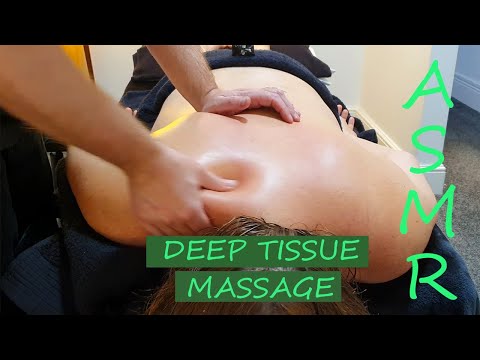 [ASMR] 30 Minute Deep Tissue Back Massage - To Melt Your Pain