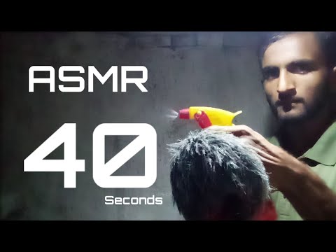 ASMR 40 SECONDS TINGLES