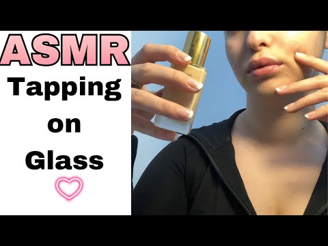 ASMR | Tapping on glass with acrylics 💓💅🏼