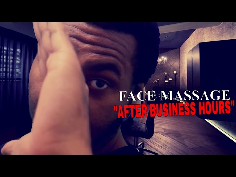 Face Massage Roleplay (ASMR) "AFTER BUSINESS HOURS" | Visual Triggers for Sleep and Relaxation