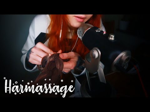 ASMR Svenska - pratar och pysslar lite med ditt hår 💆 (hair play)