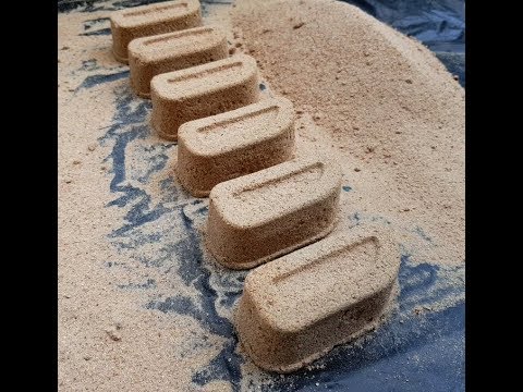 ASMR : Crumbling Sand Sticks #128