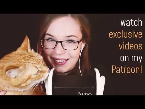 ASMR Ear Sniffing - Me and my cat on Patreon - Little Teaser :D