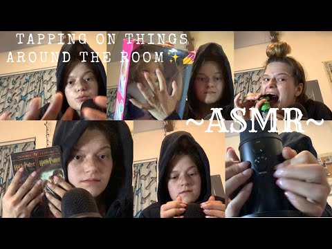 ASMR - nail tapping &scratching - mic gripping etc show and tell ASMR