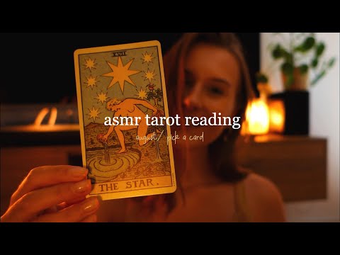 asmr po polsku 🌙 czytanie tarota *sierpień* 🔮 pick a card (polish whisper, singing bowl)