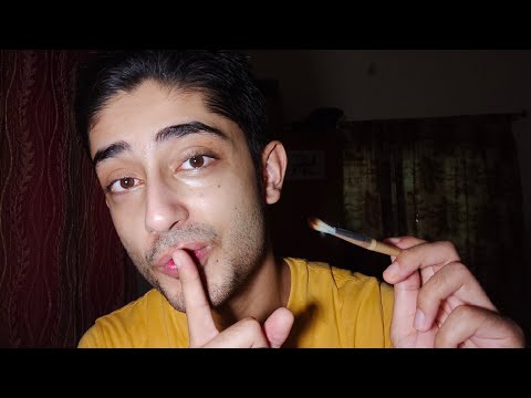 Let me help you Sleep | Pure Whispering and Mic Brushing Sounds | ASMR Hindi