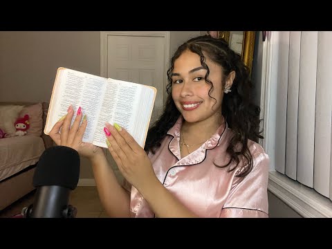 asmr : reading the bible