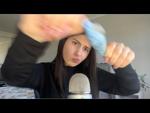 Very Fast ASMR 100 TRIGGERS ( Fast Tapping & Scratching ) /❗️NOT AGGRESIVE NOT FOR SENZITIVE EAR ❗️