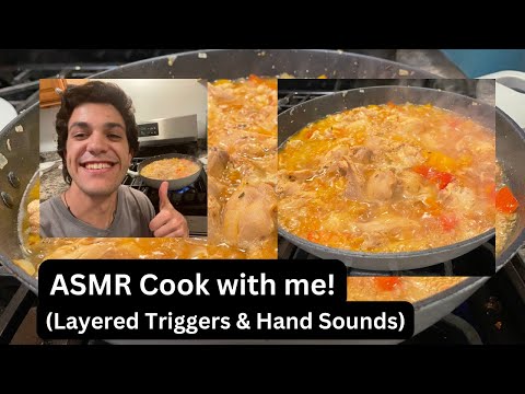 ASMR Cook with Me! (Layered Sounds and Finger Flutters)