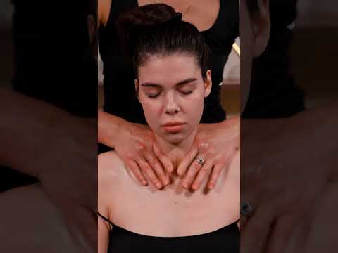 Art Relaxation: Gentle Asmr Neck and Decollete Massage with Lisa #asmr