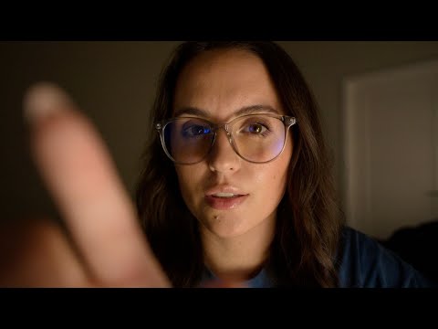 ASMR can i touch your face? 😴 (soft spoken close up personal attention)