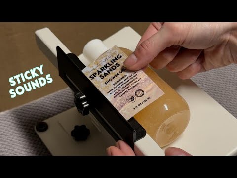 [ASMR] Labeling Body Care Products | Small Business