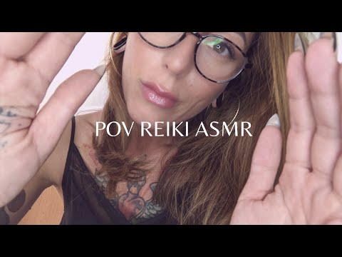 POV Reiki in bed 😴 ASMR Roleplay | Massage, whispers, plucking, energy healing, personal attention ✨
