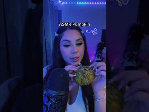 ASMR Pumpkin #shorts