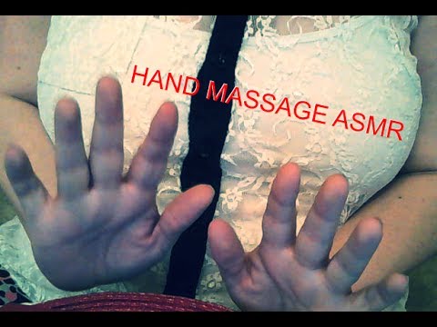 ASMR HAND MASSAGE ON MUM. LOTION & VELCRO & TAPPING & RANDOM FUNNY CHAT BINAURAL