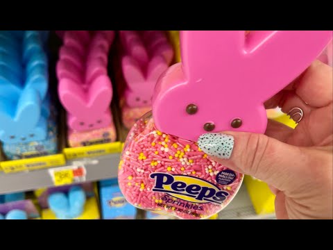 Easter 🐣 Shopping 🛍️ Walmart! (Soft spoken version) Shop with Rebecca! 🏃‍♀️