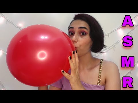 ASMR / Balloon ASMR / Blowing a Big Balloon