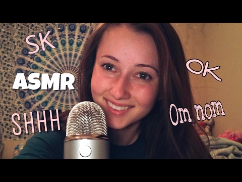 ASMR Binaural Up-Close Trigger Words, Mic Scratching, Candy Chewing, etc.