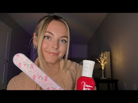 ASMR Manicure Before the Holidays