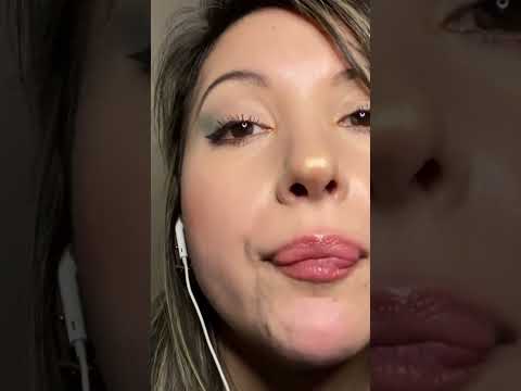 Lens Lcking- Gum Chewing- Kisses #asmr