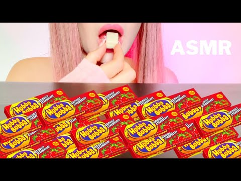 ASMR Chewing Gum & Popping Bubbles (no talking) *loud chewing sounds*