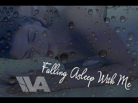 ASMR Girlfriend Roleplay ~ Goodnight Kisses + Falling Asleep With Me (Relaxing Thunderstorm) (Rain)