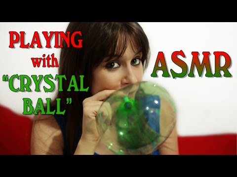 ASMR ITA: Playing With "Crystal Ball" & Whispering