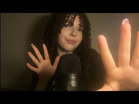 ASMR | classic hand movements & mouth sounds