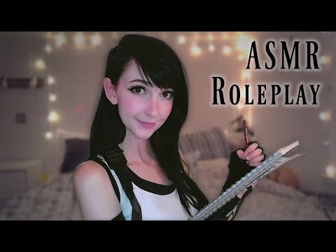 ASMR ☾ Tifa is asking you Questions about your Sleep 😴 soft spoken Roleplay 💜