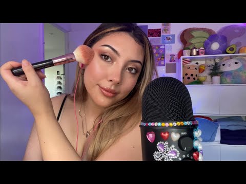 ASMR doing my makeup 💄🌸 ~chill get ready with me!~ | Whispered