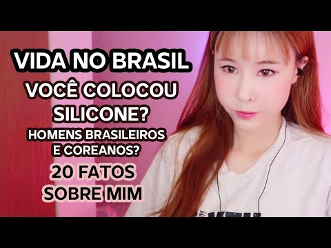 ASMR 20 Fatos Sobre Mim (Vida no Brasil, Coreana Brasileira, Homens coreanos vs brasileiros, Q & A)