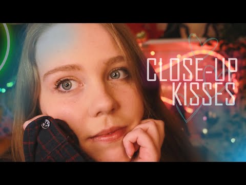 ASMR CLOSE UP KISSES & PERSONAL ATTENTION | For Relaxation & Sleep