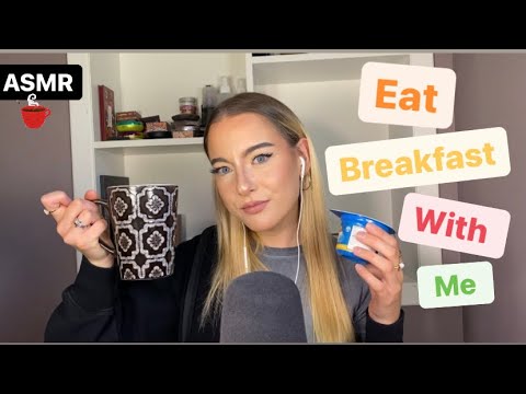 ASMR | eat breakfast with me