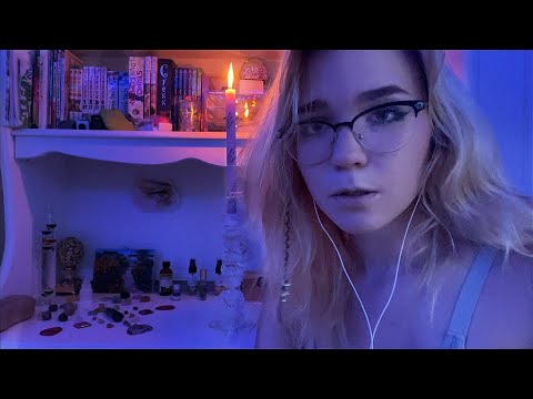ASMR Kind Witch Heals You During a Storm ♡ roleplay
