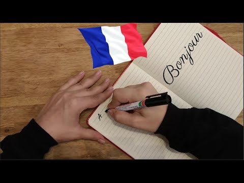 ASMR teaching you some french words - SOFT SPOKEN - TAPPING - MOUTH SOUNDS
