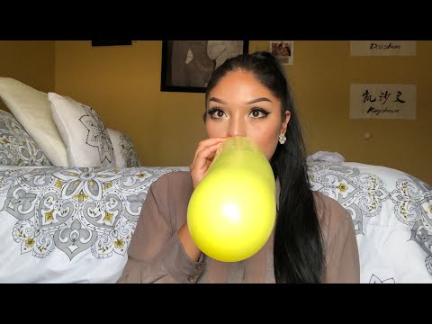 ASMR BALLOON BLOWING/SOUNDS & POPPING