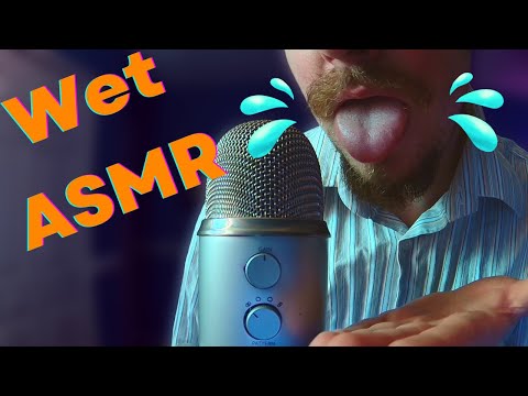 ASMR | Spit Painting YOU 💦 Wet Mouth Sounds 👄 No Talking 👅