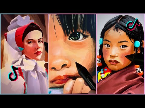 Cute ART TikToks That Will Cheer You Up In 6 Minutes 🎨