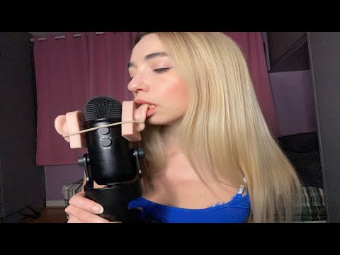 ASMR Ear Eating and Mouth Sounds