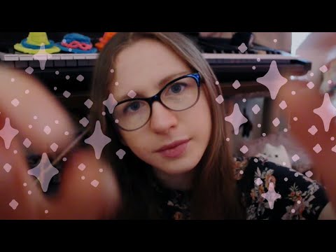 ASMR Your face is MAGNIFICENT! ~ measuring you, hand movements ~