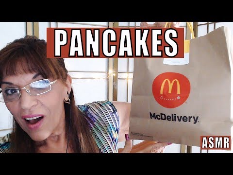 ASMR McDonalds PANCAKES o HOTCAKES🍴EATING SOUNDS