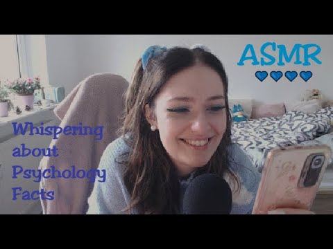 ASMR Whisper-Reading 50 Facts about Psychology 💙 ( Phone Tapping, Mic Scratching, Close Whispers )