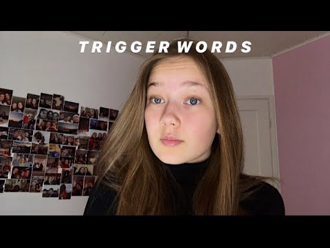 ASMR Tingliest Trigger Words (Gentle, eclectic, cloudy, shh, soft) and Face Touching