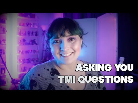 ASMR 💻 Asking You TMI Questions || Survey RP