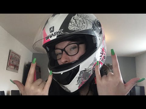 ASMR AGGRESSIVE TAPPING AND SCRATCHING MOTORBIKE GEAR