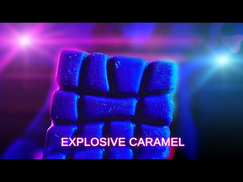 ASMR Airy - EATING OF CHOCOLATE WITH EXPLOSIVE CARAMEL * 100% TINGLES AND RELAXATION